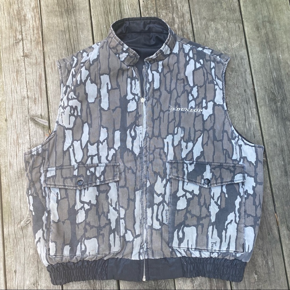 Realtree Trebark Camo Camoflauge Vest Reversible Realtree
